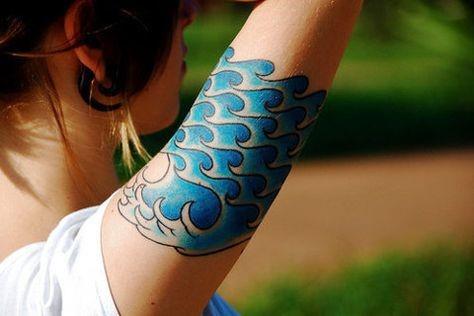 Inspire-se: Tatuagem de surf