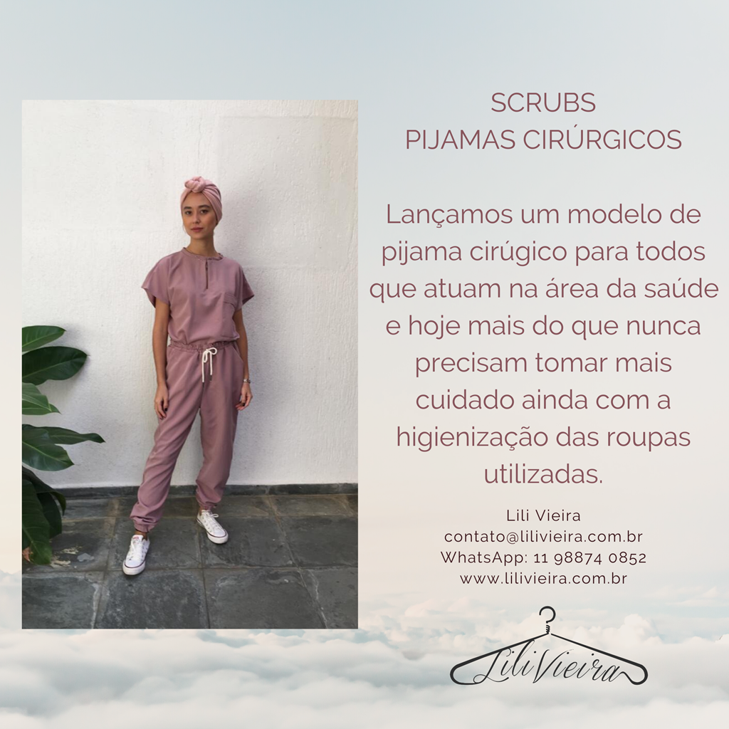 Pijamas Saúde - Ateliê da Estilista Lili Vieira